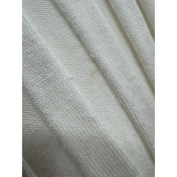 Y2K INC Womens Medium Babydoll Sweater V-Neck Faux Wrap Cottagecore Preppy Retro - Picture 8 of 10